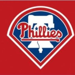 Philadelphia Phillies Red flag 3X5Ft Banner USA Polyester with Brass Grommets