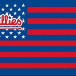 Philadelphia Phillies Star Nation flag 3X5Ft Banner USA Polyester with Brass Grommets