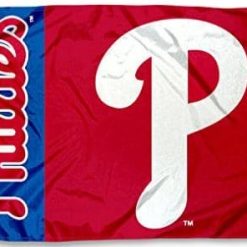 Philadelphia Phillies US flag 3X5Ft Banner USA Polyester with Brass Grommets