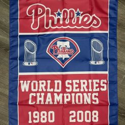 Philadelphia Phillies World Series Championship Flag 3x5 ft Sports Banner