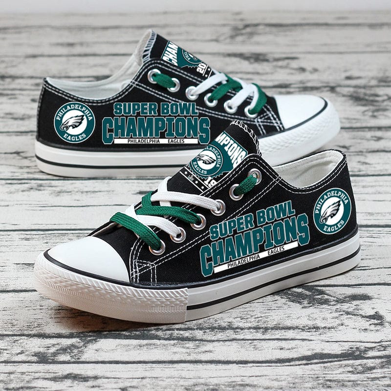 Alternative view of Philadelphia Eagles Sport Sneakers Shoes For Men Women Fans