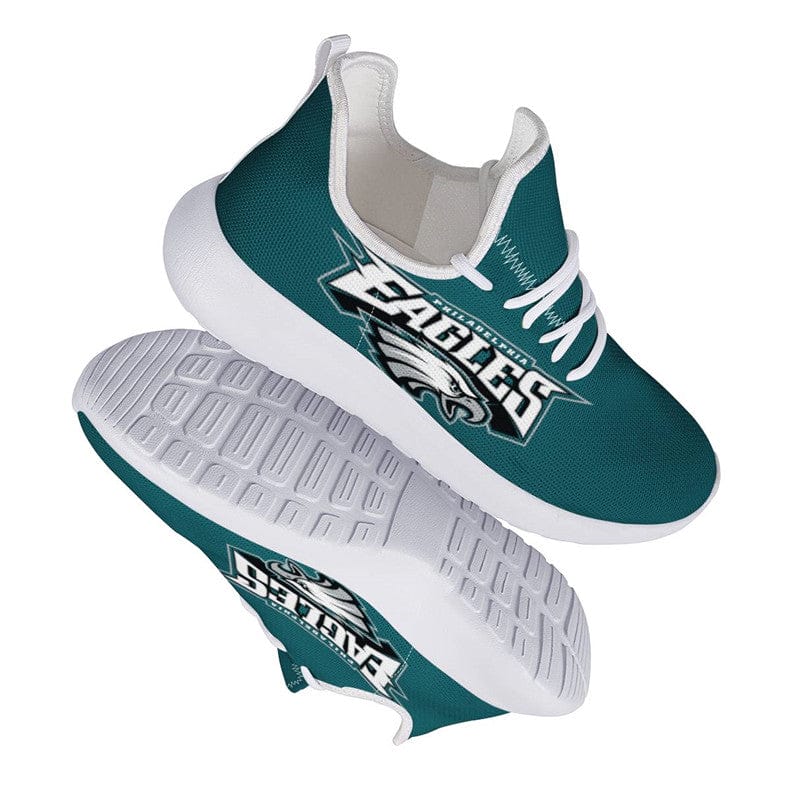 Alternative view of Philadelphia Eagles Team Logo Limited Sneaker Shoes For Men Women Fans