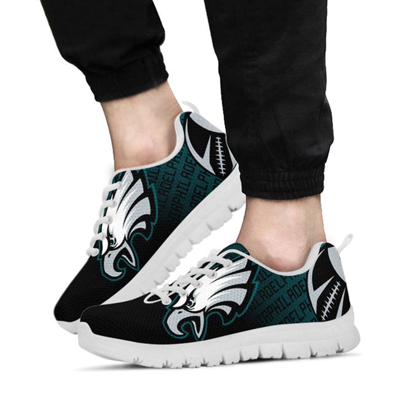 Alternative view of Philadelphia Eagles NLF Sneaker Shoes For Men Women Fans