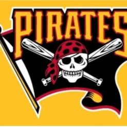 Pittsburgh Pirates Baseball Flag 3X5Ft Banner USA Polyester with Brass Grommets
