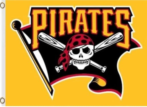 Pittsburgh Pirates Baseball Flag 3X5Ft Banner USA Polyester with Brass Grommets