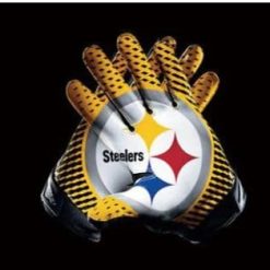 Pittsburgh Steelers Gloves Flag 3X5 Ft Polyester Banner USA 90x150cm