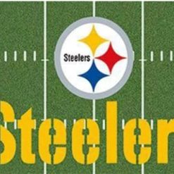 Pittsburgh Steelers Green Flag 3X5 Ft Polyester Banner USA 90x150cm
