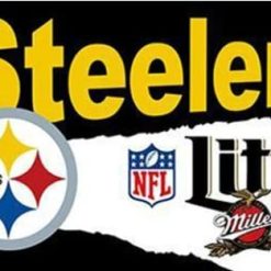 Pittsburgh Steelers Lite Flag 3X5 Ft Polyester Banner USA 90x150cm
