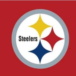 Pittsburgh Steelers Logo Sport Flag 3X5 Ft Polyester Banner USA 90x150cm