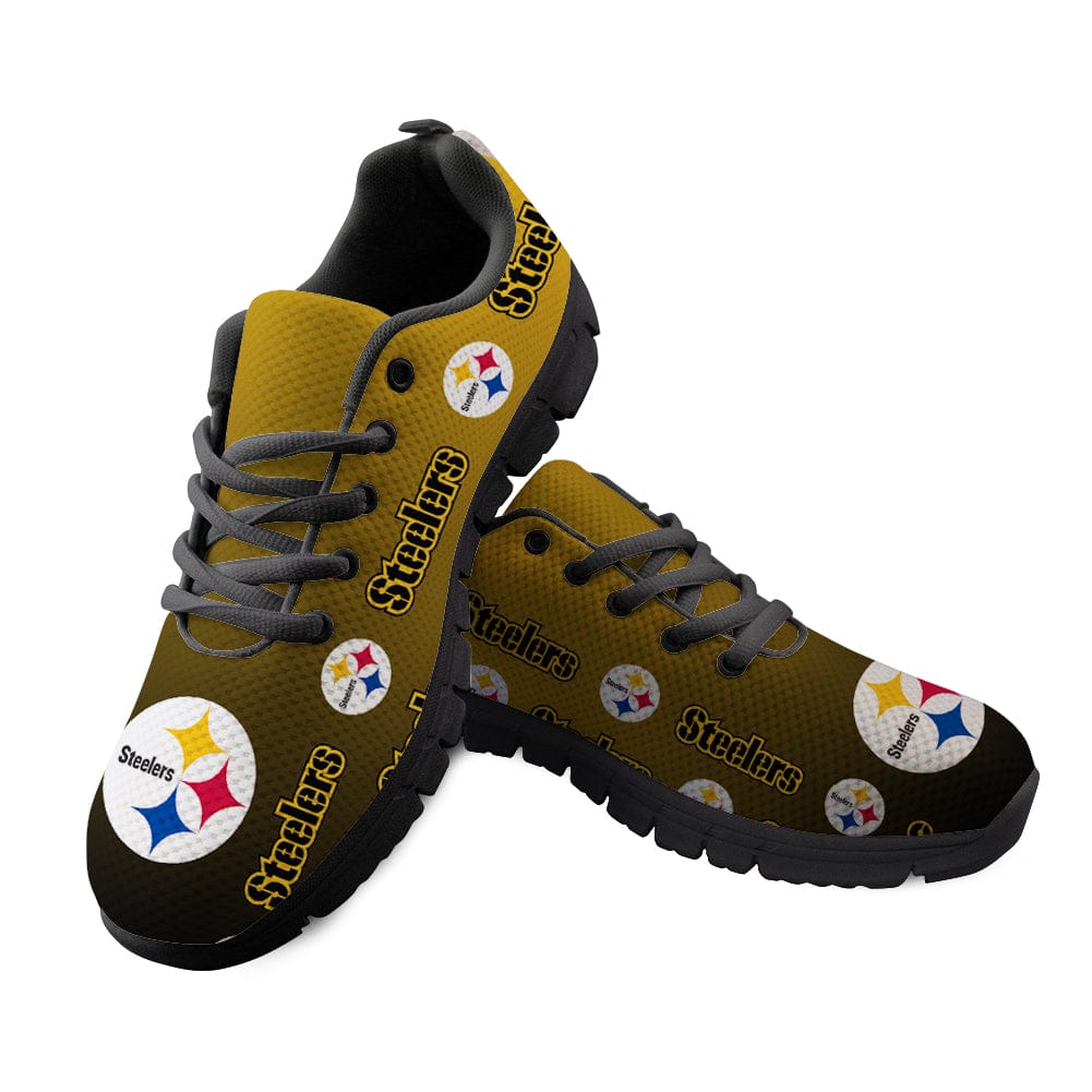 Alternative view of Pittsburgh Steelers Limited NLF Sneakers Shoes For Men Women Fans