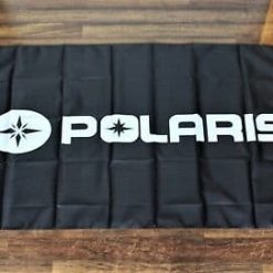 Polaris Black Flag 3X5 Ft Polyester Banner USA 90x150cm