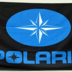 Polaris Flag ATV Off Road Jet Ski Black 3X5 Ft Polyester Banner USA 90x150cm