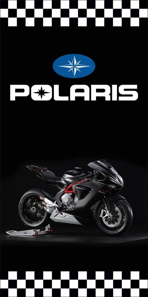Polaris Vertical Flag 3X5 Ft Polyester Banner USA 90x150cm