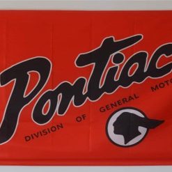 Pontiac Flag Red 3X5 Ft Polyester Banner USA 90x150cm