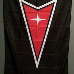 Pontiac Flag Vertical 3X5 Ft Polyester Banner USA 90x150cm
