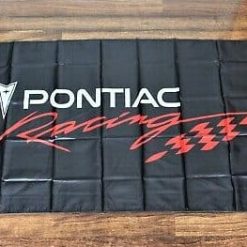 Pontiac Racing Car Flag 3X5 Ft Polyester Banner USA 90x150cm