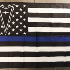 Pontiac USA Flag 3X5 Ft Polyester Banner USA 90x150cm
