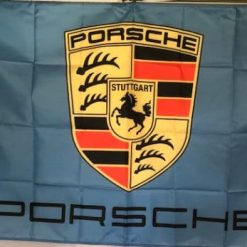 Porsche Flag Car 3X5 Ft Polyester Banner USA 90x150cm