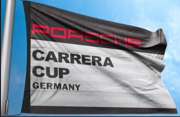 Porsche Flag Carrera Cup Germany - 2000 - 3X5 Ft Polyester Banner USA 90x150cm