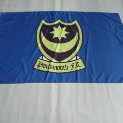 Portsmouth Football Club Flag 3x5ft Banner polyester