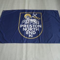 Preston North End Football Club Flag 3x5ft Banner polyester