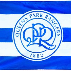 QPR Giant Official Queens Park Rangers Crest Flag Football Club Flag 3x5ft Banner Polyester