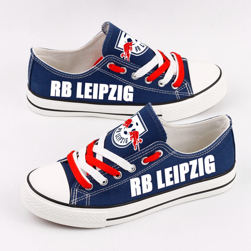 RB Leipzig Low Top Canvas Sport Sneakers Shoes For Men Women Fans - Image 2