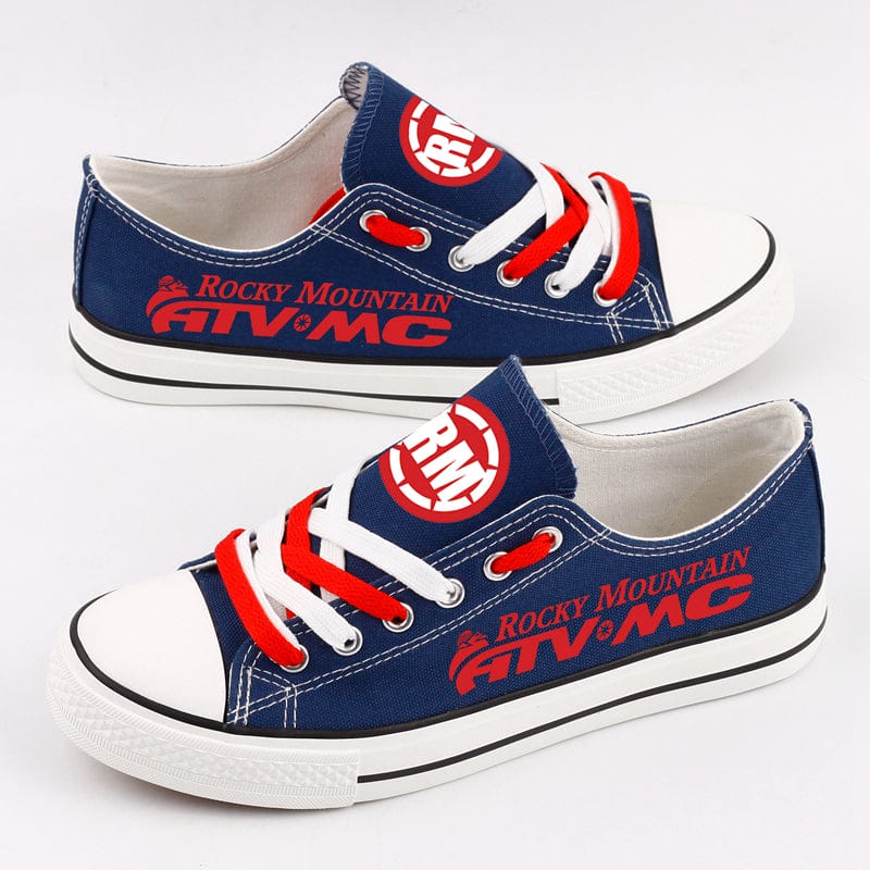 Alternative view of ROCKY MOUNTAIN ATV Canvas Sneakers Shoes For Men Women Fans