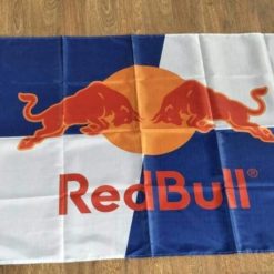 RedBull Flag 3X5 Ft Polyester Banner USA 90x150cm Red Bull
