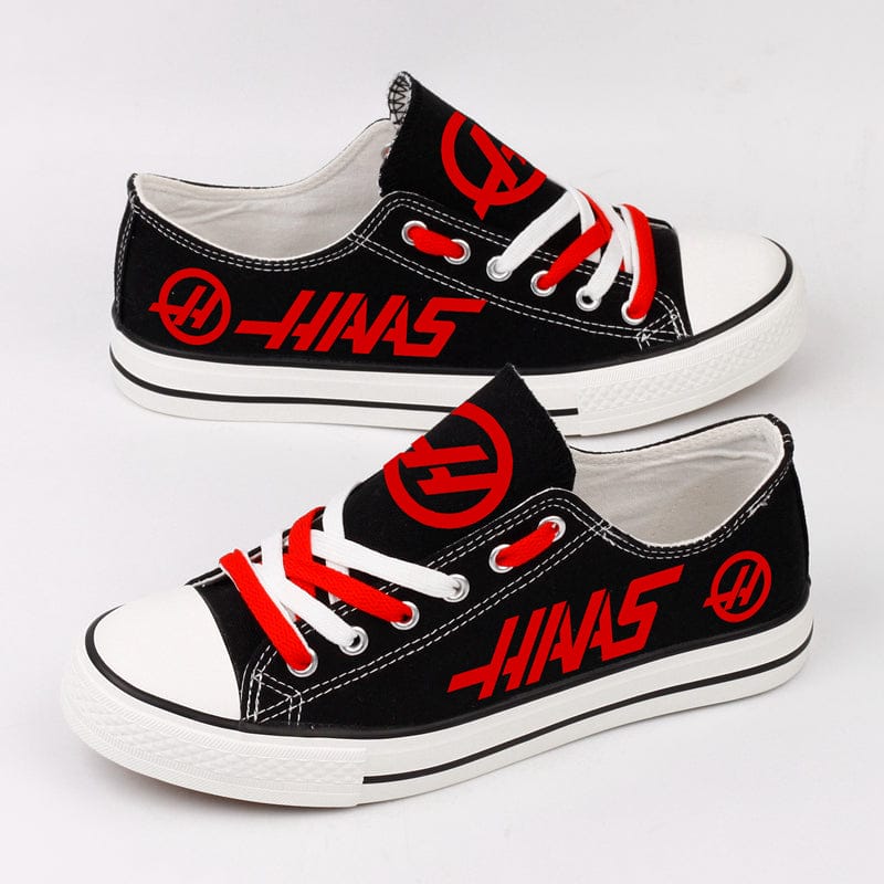 Alternative view of Rich Energy Haas F1 Team Canvas Sneakers Shoes For Men Women Fans