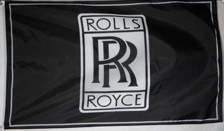 Rolls Royce Flag 3X5 Ft Polyester Banner USA 90x150cm