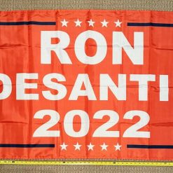 Ron Desantis Flag Governor 2022 Orange Make Florida Sign USA 3x5'
