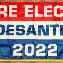 Ron Desantis Flag Governor 2022 Re-Elect Blo Florida Sign USA 3x5'