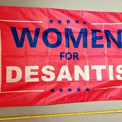 Ron Desantis Flag Women For Desantis 2024 USA Sign 3x5'