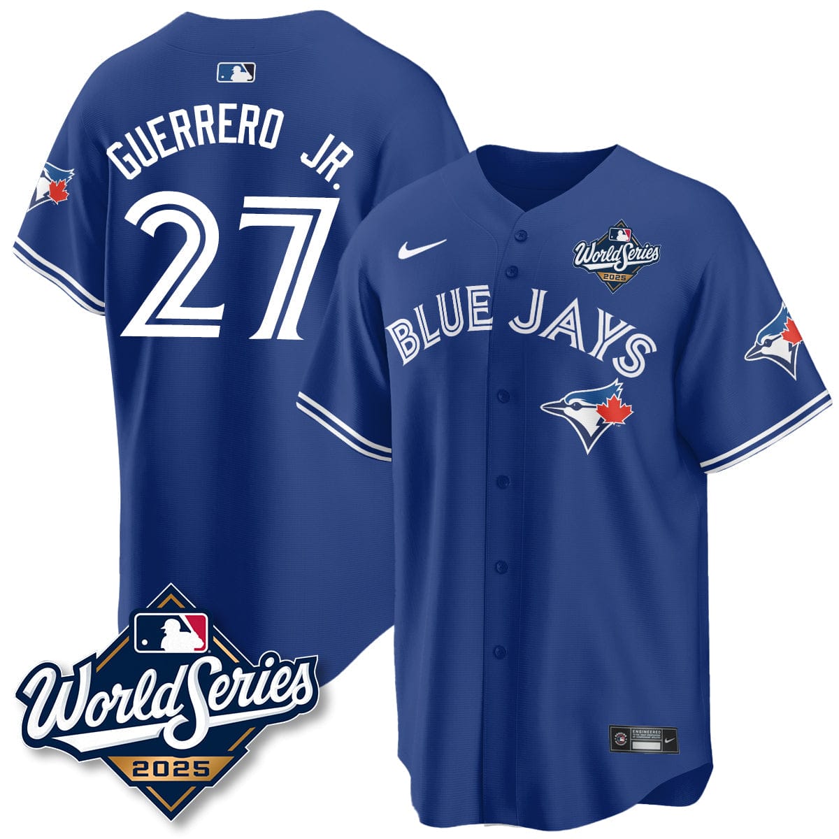 Toronto Blue Jays 2025 World Series Jersey - All Stitched - Image 18