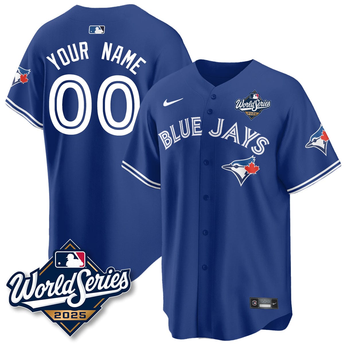 Toronto Blue Jays 2025 World Series Jersey - All Stitched - Image 22