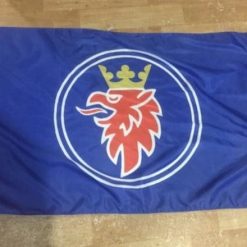 Saab Flag 3X5 Ft Polyester Banner USA 90x150cm