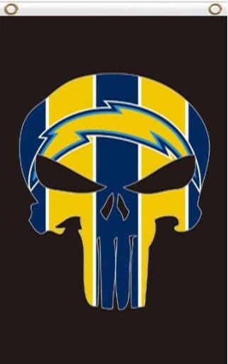 San Diego Chargers Digital Vertical Flag 3X5 Ft Polyester Banner USA 90x150cm