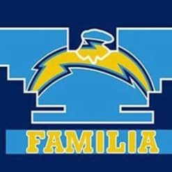 San Diego Chargers Familia Flag 3X5 Ft Polyester Banner USA 90x150cm