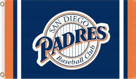 San Diego Padres Baseball US Sport Flag 3X5Ft Banner USA Polyester with Brass Grommets