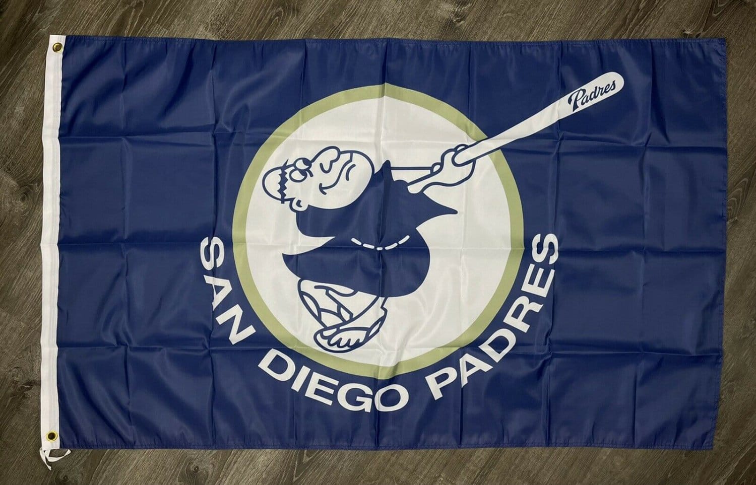San Diego Padres Flag 3x5 ft Blue Sports Baseball Banner Man-Cave Garage New