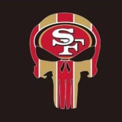 San Francisco 49ers Black Flag 3X5 Ft Polyester Banner USA 90x150cm