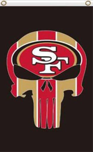 San Francisco 49ers Digital Flag 3X5 Ft Polyester Banner USA 90x150cm