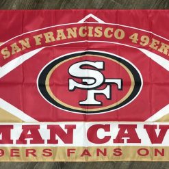 San Francisco 49ers Man-Cave Football Flag 3x5 ft Football Sports Banner New