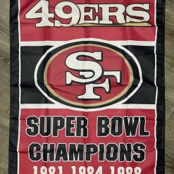 San Francisco 49ers Super Bowl Championship 3x5 Banner Man-Cave