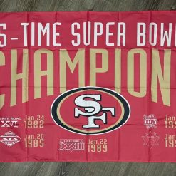 San Francisco 49ers Super Bowl Championship 3x5 Banner Man-Cave New