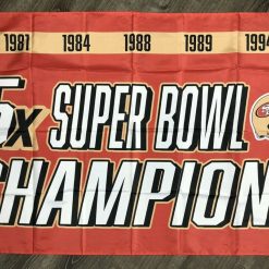 San Francisco 49ers Super Bowl Championship Flag 3x5 Banner Man-Cave New