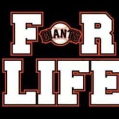 San Francisco Giants For Life Flag 3X5Ft Banner USA Polyester with Brass Grommets