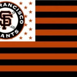 San Francisco Giants Sports Man Flag 3X5Ft Banner USA Polyester with Brass Grommets