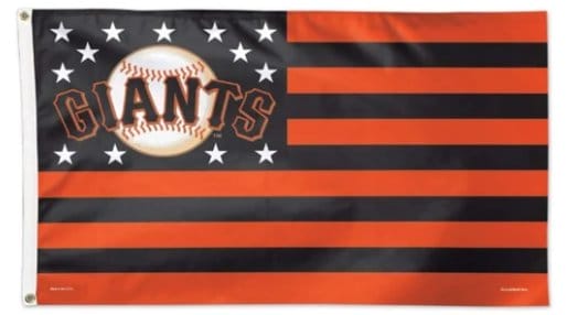 San Francisco Giants Star and Stripes Flag 3X5Ft Banner USA Polyester with Brass Grommets
